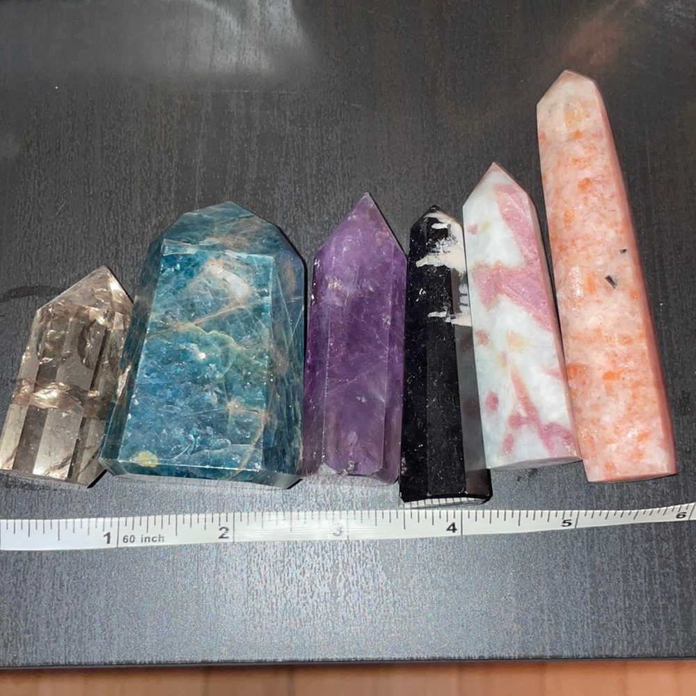Crystal towers